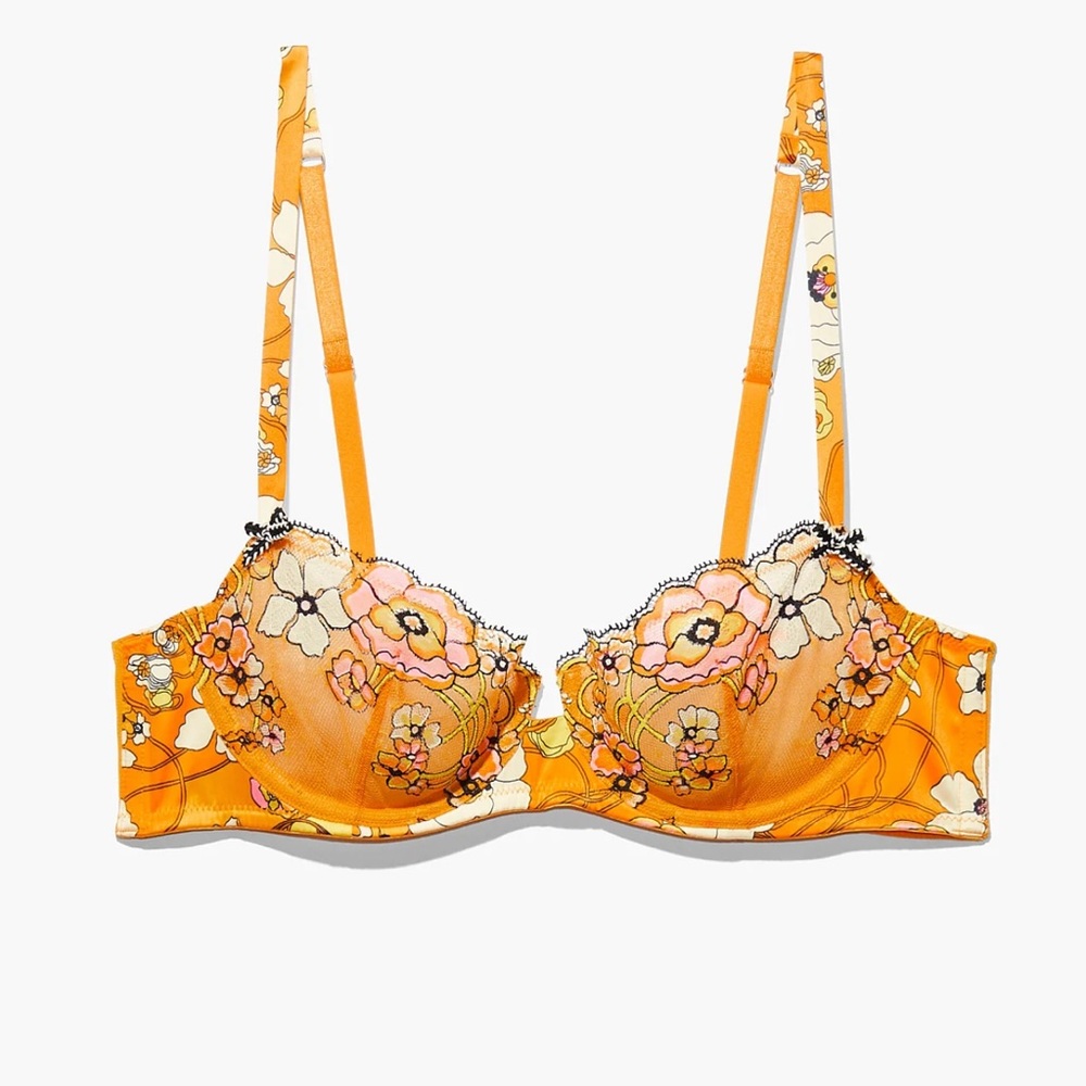 Mod Poppy Lace Bralette